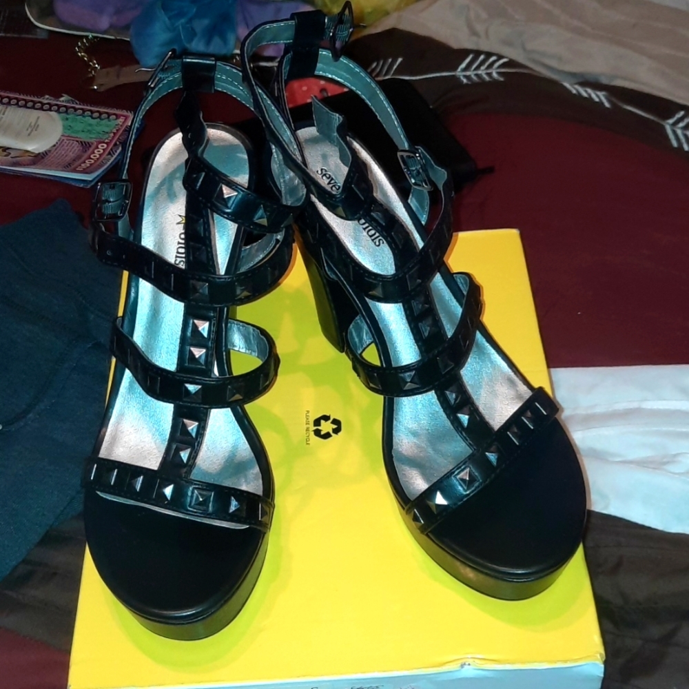Black heels